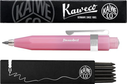 Kaweco - Vulpotlood 3,2 - Frosted Sport - Oktogonal Clip Chrome - Blush Pitaya - Met doosje vullingen