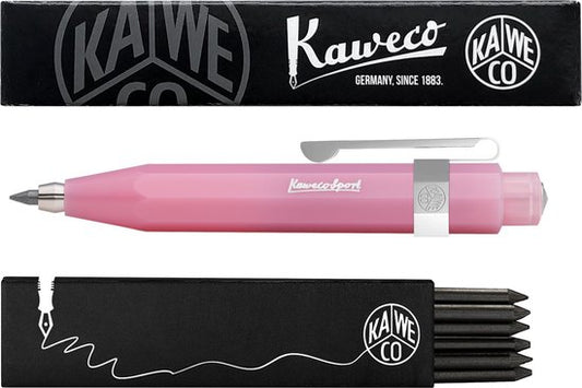 Kaweco - Vulpotlood 3,2 - Frosted Sport - Oktogonal Clip Chrome - Blush Pitaya - Met doosje vullingen