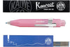 Kaweco - Balpen - Clip chrome - Frost - Blush Pitaya - Doosje Blauwe balpen vullingen