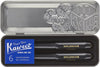 Moleskine X Kaweco Stifte-Set, Vulpen Medium & Balpen 1,0mm, Zwart