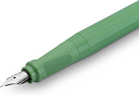Kaweco - Vulpen met Clip -  Jungle Green - Lichtgroen - Medium - Turkoise Twister - Doosje vullingen