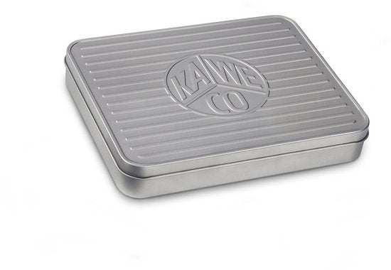 Kaweco - Schrijfwarenset - Cadeauset - Vintage Blik - Vulpen met Clip Mint Penpunt Extra Fine - Balpen Mint - Etui Mint - 2 Doosjes Inkt