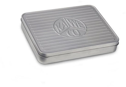 Kaweco - Schrijfwarenset - Cadeauset - Vintage Blik - Vulpen met Clip Mint Penpunt Extra Breed - Balpen Mint - Etui Mint - 2 Doosjes Inkt