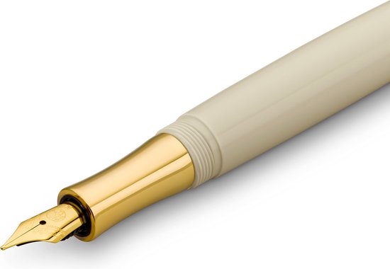 Kaweco - Vulpen - Kaweco STUDENT Fountain Pen 50's Rock - Blauw Ivory - Met extra doosje vullingen - Extra Breed