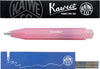 Kaweco - Balpen - Frosted Sport - Blush Pitaya - Met doosje Balpenvullingen MEDIUM Blauw