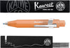 Kaweco - Balpen - Clip chrome - Frost - Mandarin - Doosje Zwarte balpen vullingen
