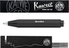 Kaweco - Balpen - Skyline Sport - Zwart - Met doosje Balpenvullingen MEDIUM Zwart