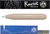 Kaweco - Balpen - Skyline Sport - Macchiato (Bruin) - Met doosje Balpenvullingen MEDIUM Blauw