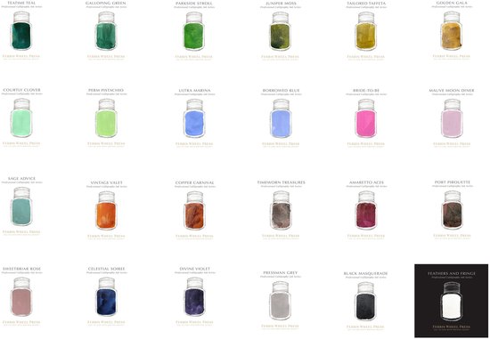 Ferris Wheel - Calligraphy inkt - 28ml - Bride To Be