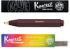 Kaweco - Balpen - Classic Sport - Aubergine - Met doosje Balpenvullingen MEDIUM ROOD