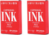 Platinum - Vulpeninkt - 2 doosjes patronen - Rood - 2x 10