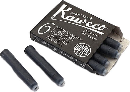 Kaweco - ART SPORT VULPEN - Terrazzo - wit-blauw-goud - Fine - Met extra doosje zwarte vullingen