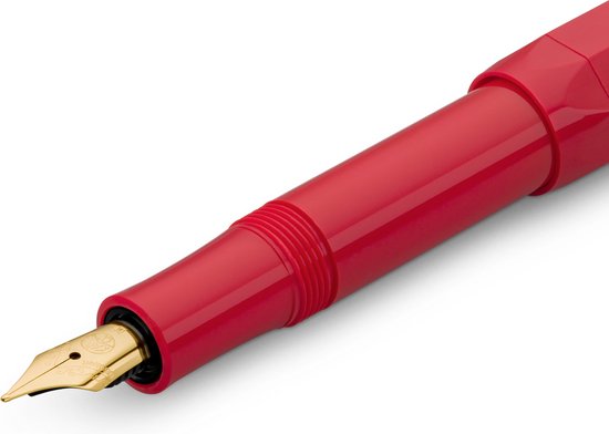 Kaweco - Vulpen - CLASSIC SPORT ROOD Fountain Pen - Extra Breed - Doosje Vullingen