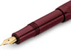 Kaweco - Vulpen - CLASSIC SPORT Burgundy Fountain Pen - Breed - Doosje Vullingen