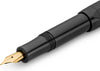 Kaweco - Vulpen - CLASSIC SPORT ZWART Fountain Pen - Extra Fine - Doosje Vullingen