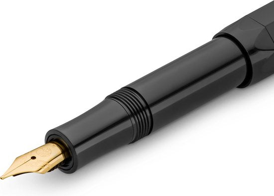 Kaweco - Vulpen - CLASSIC SPORT ZWART Fountain Pen - Extra Fine - Doosje Vullingen