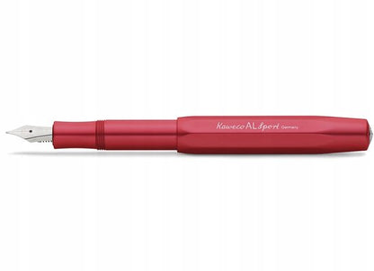 Kaweco - Aluminium SPORT - Vulpen - Rood - Fine