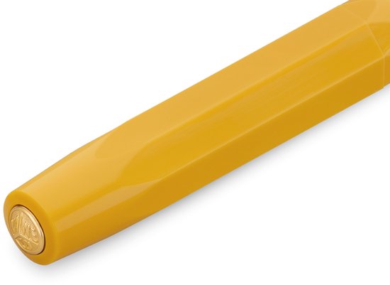 Kaweco - Collection - Vulpen - Breed - Honey - Oktogonal Clip Vergoldet - met doosje inkt patronen