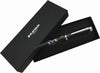 Platinum - Procyon Luster - Maki-E - Cranes over Moon - Black Mist - Fountain Pen - in giftbox - Penpunt: Medium - modern Japans ontwerp - Slip & Seal Mechanisme