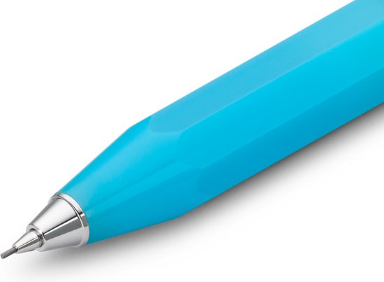 Kaweco - Vulpotlood 0,7 - Frosted Sport - Light Blueberry - Met doosje vullingen in glazen tube