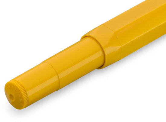 Kaweco - Collection - Vulpen - Medium - Honey - Oktogonal Clip Vergoldet - met doosje met 10 verschillende kleuren patronen