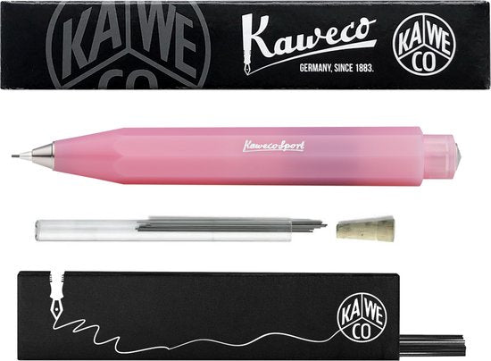Kaweco - Vulpotlood 0,7 - Frosted Sport - Blush Pitaya - Met doosje vullingen in glazen tube