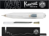 Kaweco - Vulpotlood 0,7 - Frosted Sport - Coconut (Natural) - Met doosje vullingen in glazen tube