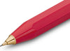 Kaweco - Vulpotlood 0,7 - Classic Sport - Rood - Met doosje vullingen in glazen tube