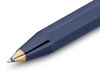 Kaweco - Balpen - Classic Sport - Blauw - Met doosje Balpenvullingen MEDIUM ROOD