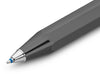 Kaweco - Balpen - Skyline Sport - Grey (Grijs) - Met doosje Balpenvullingen MEDIUM ROOD
