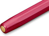 Kaweco - Cadeauset - 4delig - Kaweco AL Sport COLLECTION Fountain Pen RUBY RED Vulpen Breed - Nostalgic Octagonal Clip Gold Plated - Zwart Vintage blikje - Doosje Royal Blue - Doosje zwarte Vullingen