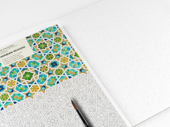 Artists' colouring book - Arabian Designs