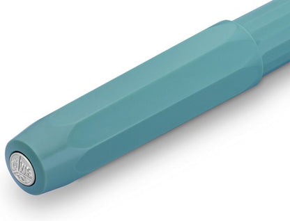 Kaweco - Vulpen met Clip - Perkeo Breezy Teal - Groen - Fine - Turkoise Twister - Doosje vullingen