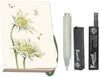 Kaweco - Bekking & Blitz - Schrijfwarenset - NOTEBOOK KLEIN 9,5X15 harde kaft groen - Balpen Light Green - Balpenvullingen zwart