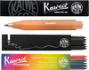 Kaweco - Vulpotlood 3,2 - Frosted Sport - Soft Mandarin - Met doosje vullingen Zwart - Doosje vullingen 3 kleur