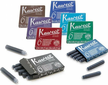 Kaweco - Vulpen vullingen - 5 doosjes - Turkoise - Paradise Blue