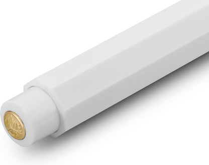 Kaweco - Vulpotlood 0,7 - Classic Sport - Wit - Met doosje vullingen in glazen tube