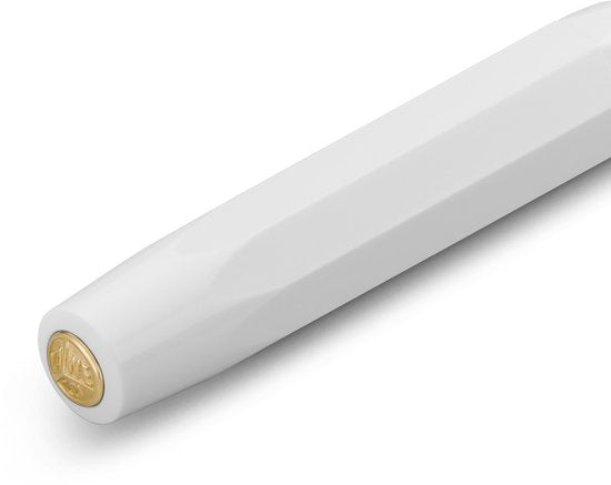 Kaweco - Cadeau - pennenset - (4delig) - Etui - Vulpen Medium - Balpen - Wit - doosje inktpatronen