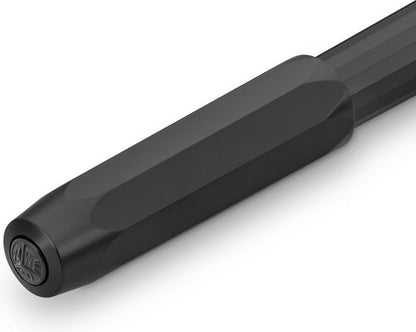 Kaweco - Vulpen met Clip - Perkeo - ZWART - Fine - Zwarte Twister - Doosje vullingen