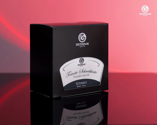 Octopus - Vulpeninkt - Schrijfinkt - Zwart - 30ml - Met Converter