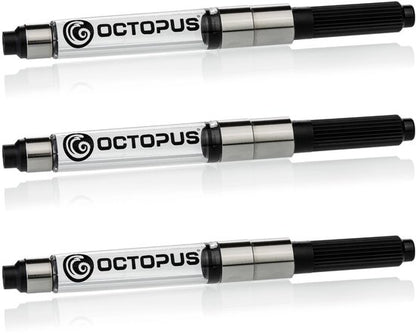 Octopus - 3 stuks - Converter - Zuigerconverter voor vulpen - standaard converter met een opening van 2,6 mm