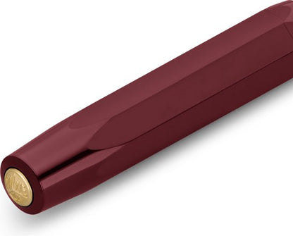 Kaweco - Vulpen - CLASSIC SPORT Burgundy Fountain Pen - Medium - Doosje Vullingen
