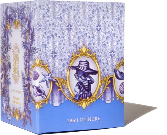 Ferris Wheel Press Calligraphy Inkt - Ultra Marina - 28ml - Ondeelbare maagdenpalm