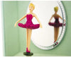Ulysee Muziekdoos Hey Jude - Sieradenkistje - 1 lade - rode ballerina - kistje 12x11x8,5 cm