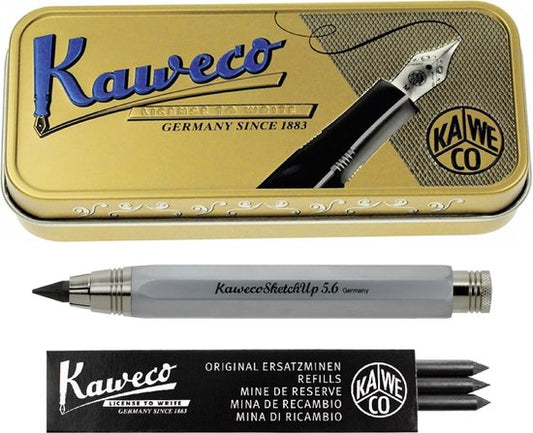 Kaweco Cadeauset SKETCH vulpotlood met vullingen G in vintage blikje