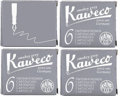 Kaweco - Vulpen vullingen - 4 doosjes - Grijs - Smokey Grey