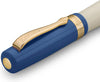 Kaweco - Vulpen - Kaweco STUDENT Fountain Pen 50's Rock - Blauw Ivory - Met extra doosje vullingen - Extra Breed