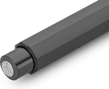 Kaweco - Vulpotlood 3,2 - Skyline Sport - Grey  (Grijs) - Met doosje vullingen Zwart - Doosje vullingen 3 kleur