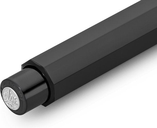 Kaweco - Vulpotlood 0,7 - Skyline Sport - Zwart - Met doosje vullingen in glazen tube