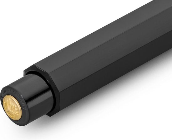 Kaweco - Vulpotlood 0,7 - Classic Sport - Zwart - Met doosje vullingen in glazen tube